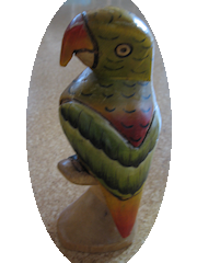 Holzfigur
